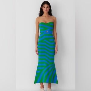 The wolf gang Aude Maxi Dress